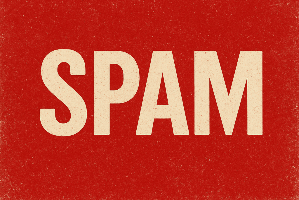 SPAM - napis