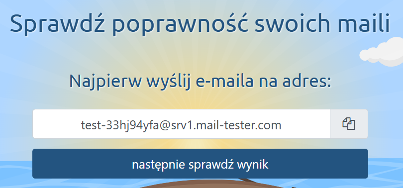 dostarczalność e-maili - mailtester